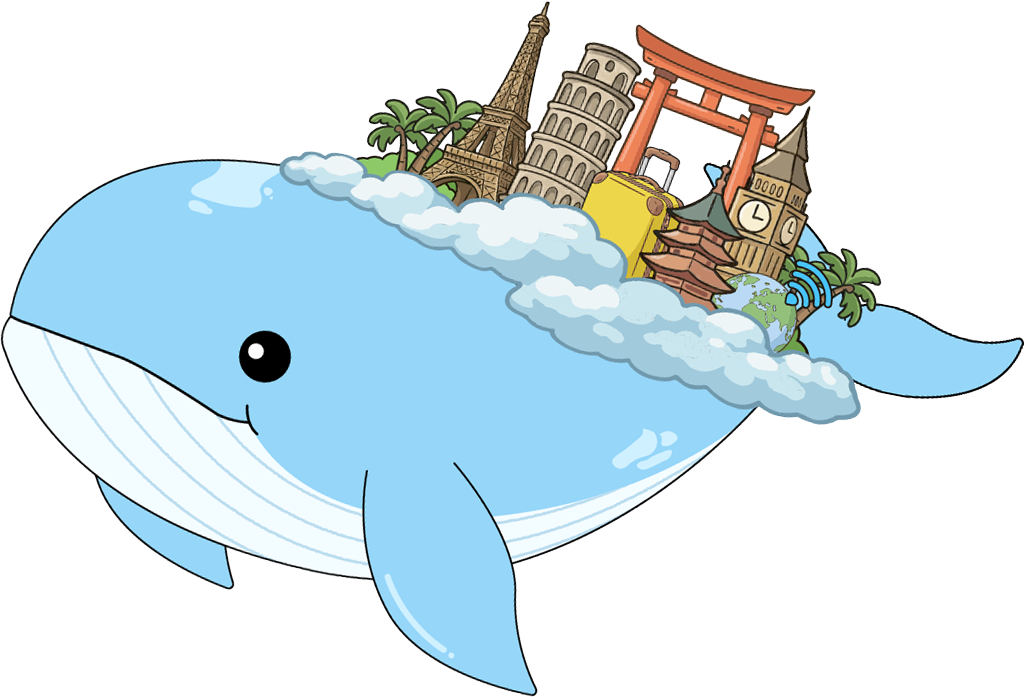 로밍고래 캐릭터